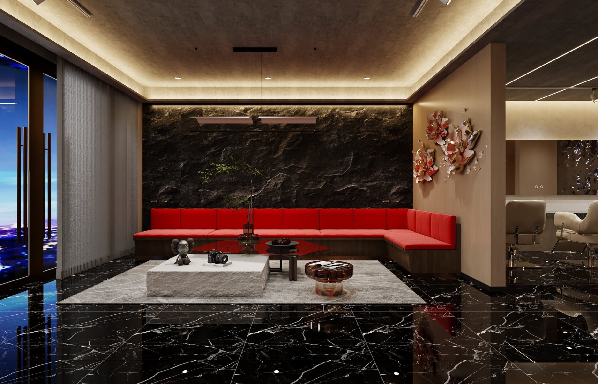 寧波足浴店裝修設(shè)計(jì)效果圖